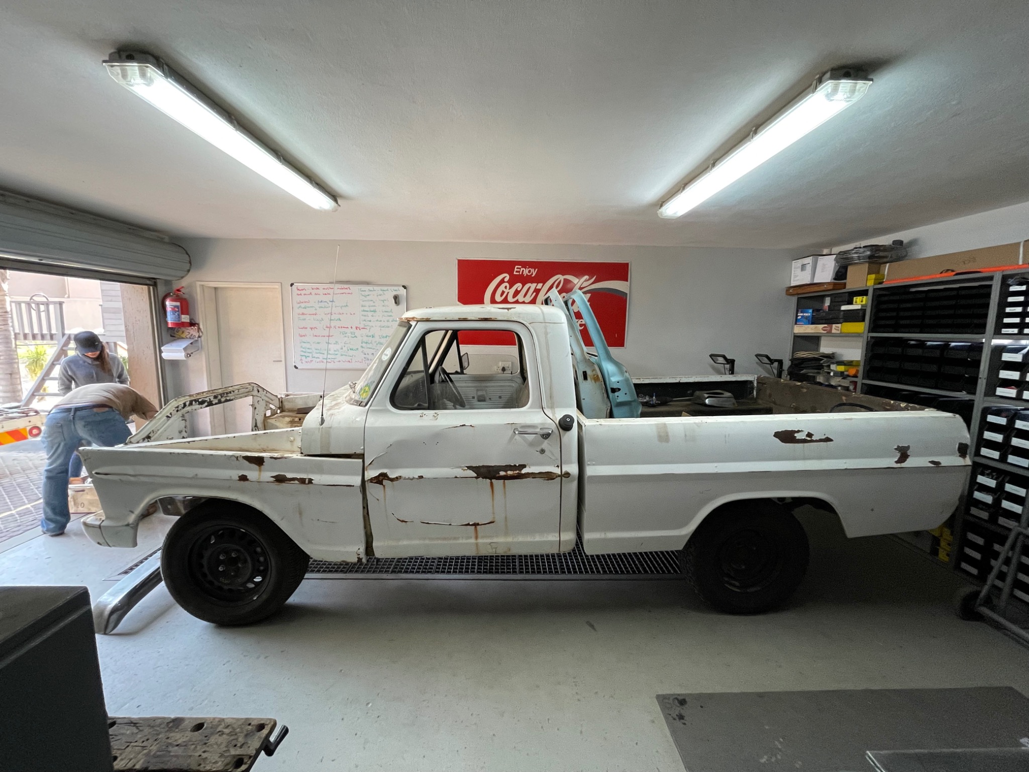 Original Ford F100 before restoration