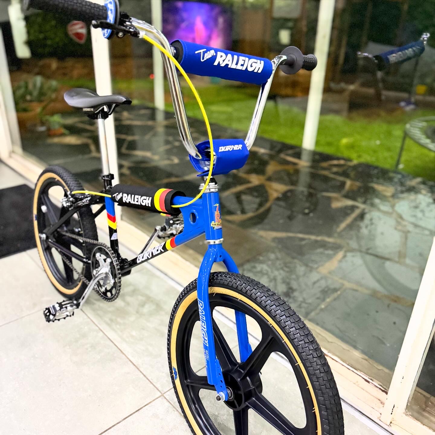 Completed Raleigh Comp III custom BMX restoration